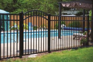 Dayton, Ohio Aluminum fence for pool